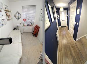 Study and Hallway- click for photo gallery